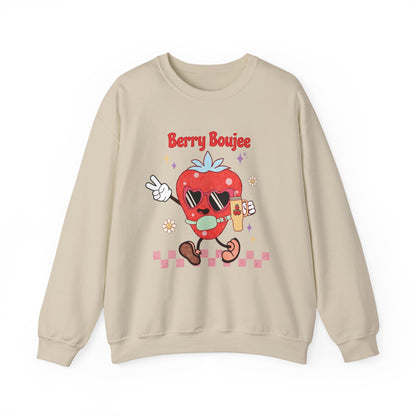 Strawberry Short Sleeve T-shirt "Berry Boujee"