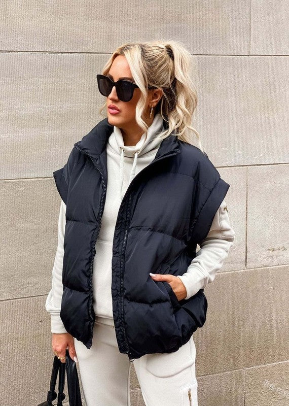 Oversized Puffer vest