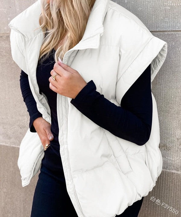 Oversized Puffer vest