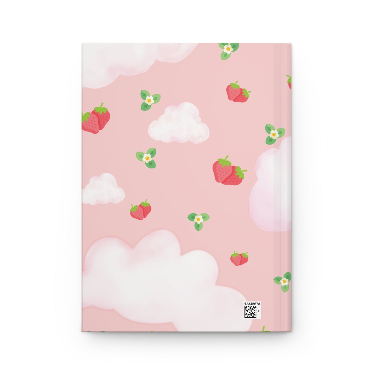 Personalized Journal Notebook- Strawberry Dreams