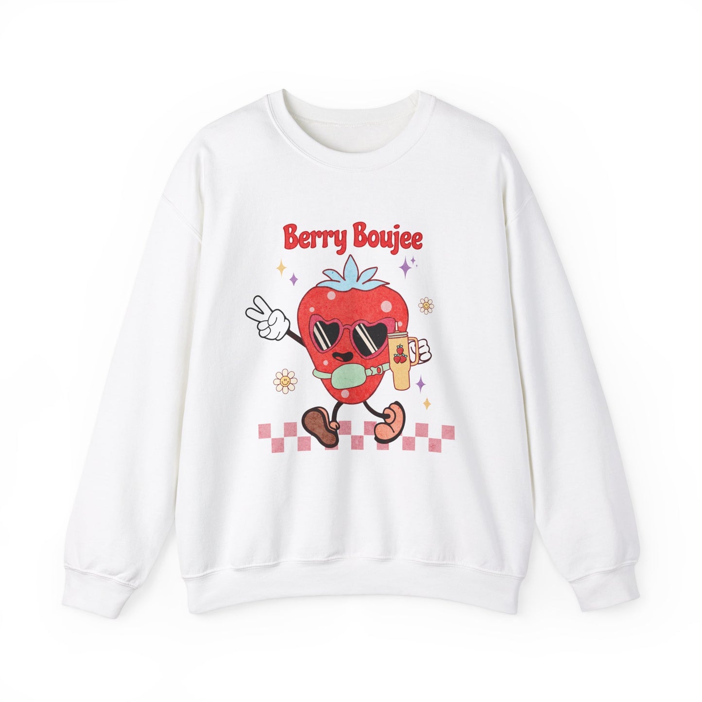 Strawberry Short Sleeve T-shirt "Berry Boujee"