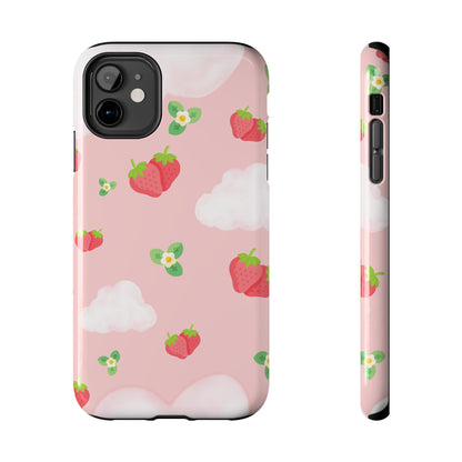 Strawberry Dreams Protective iPhone Tough Case