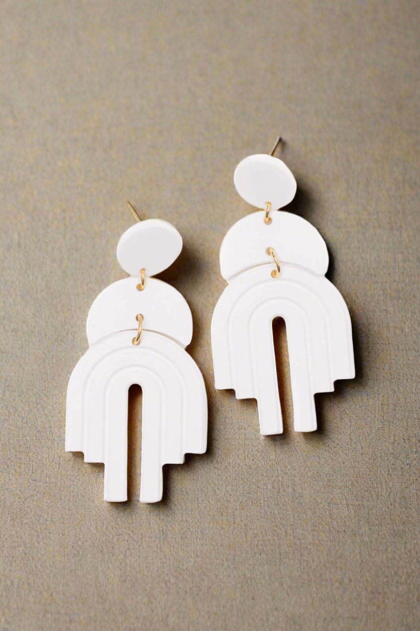 This Promise  Earrings in Cream