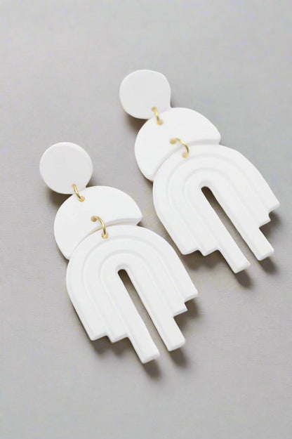 This Promise  Earrings in Cream