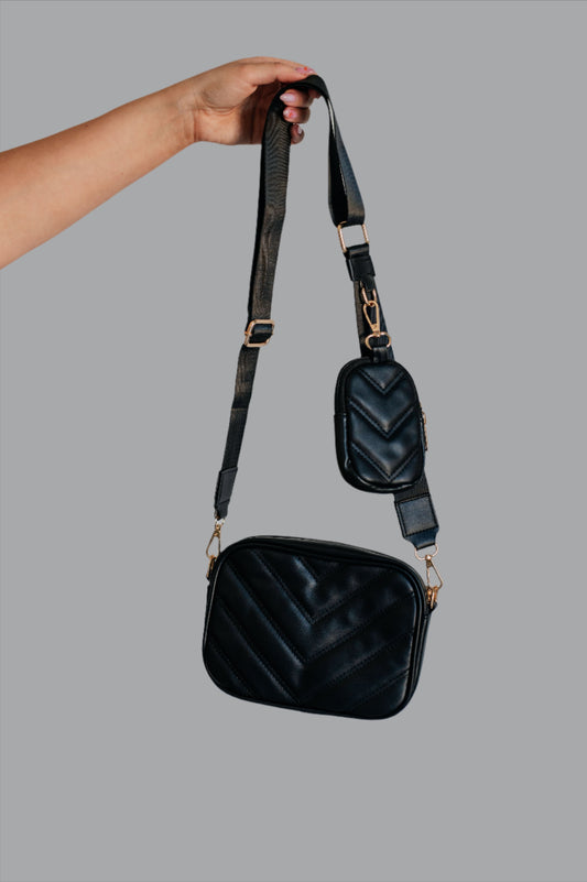 Under Your Spell Crossbody in Black