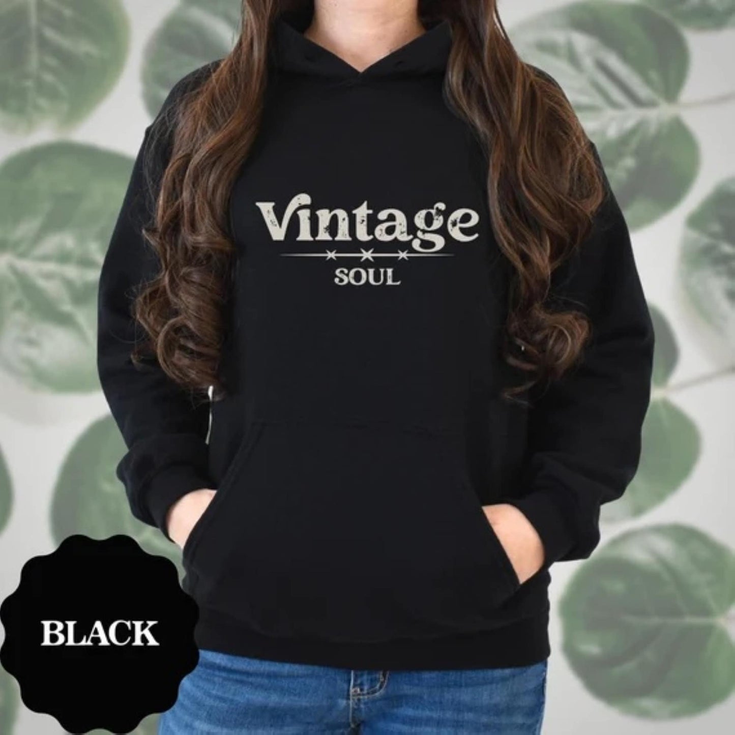 Vintage Lovers Hooded Sweatshirt "Vintage Soul"