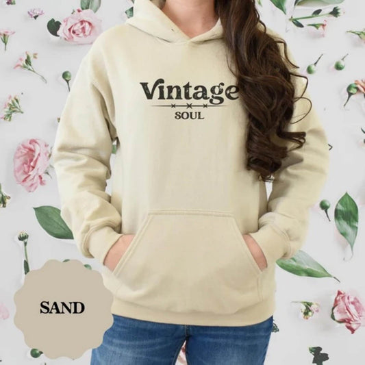 Vintage Lovers Hooded Sweatshirt "Vintage Soul"