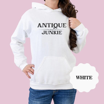 Antique Junkie Long Sleeved Hooded Sweatshirt