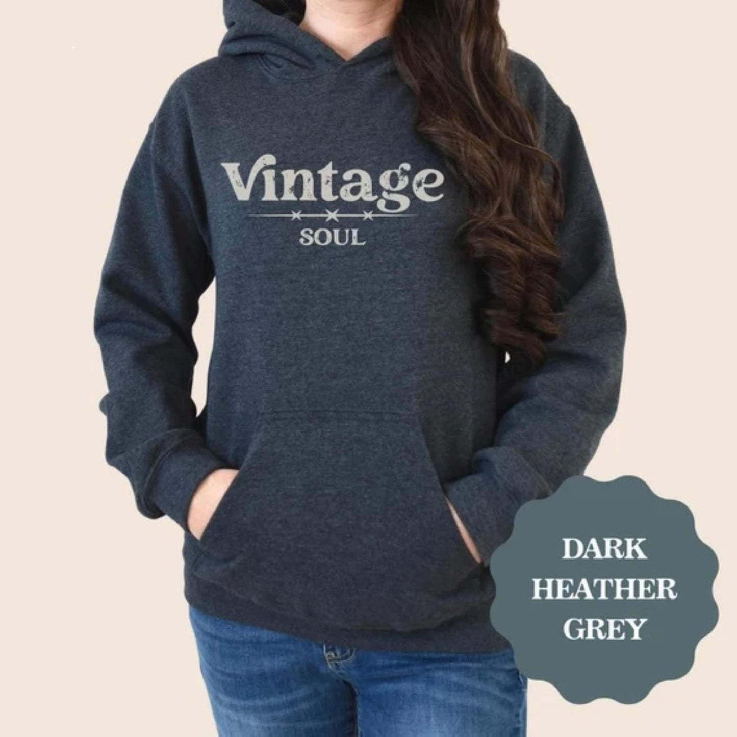 Vintage Lovers Hooded Sweatshirt "Vintage Soul"