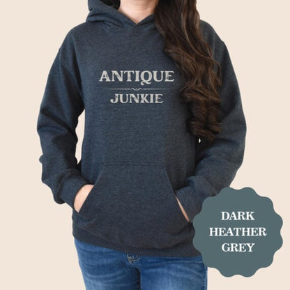 Antique Junkie Long Sleeved Hooded Sweatshirt