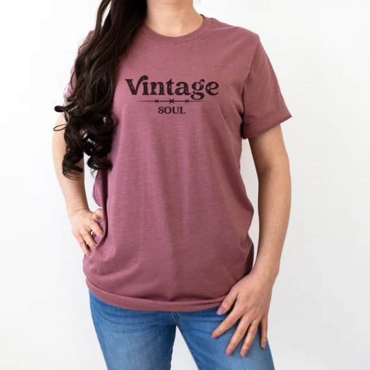 Vintage Soul Short Sleeved T-Shirt