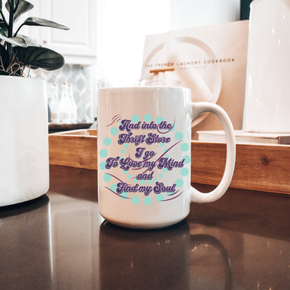 Thrift Store sayings 15 oz mug