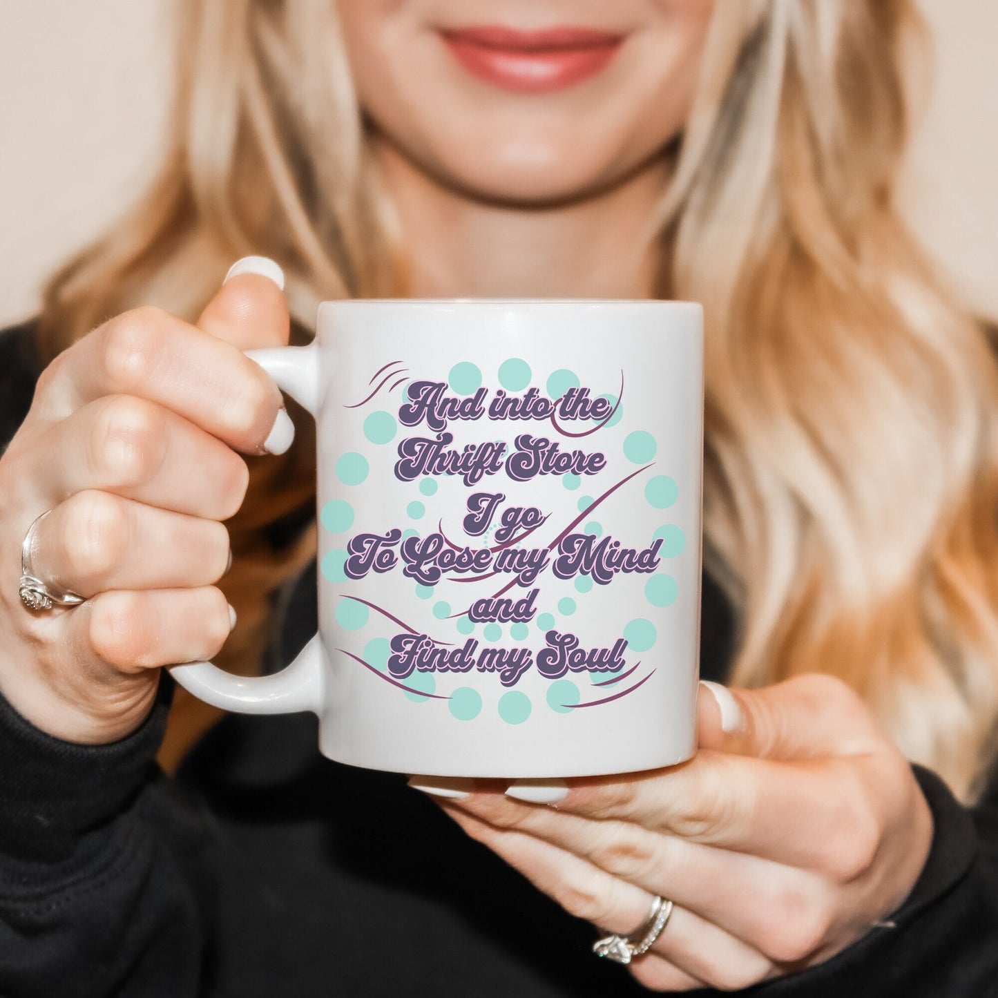 Thrift Store sayings 15 oz mug