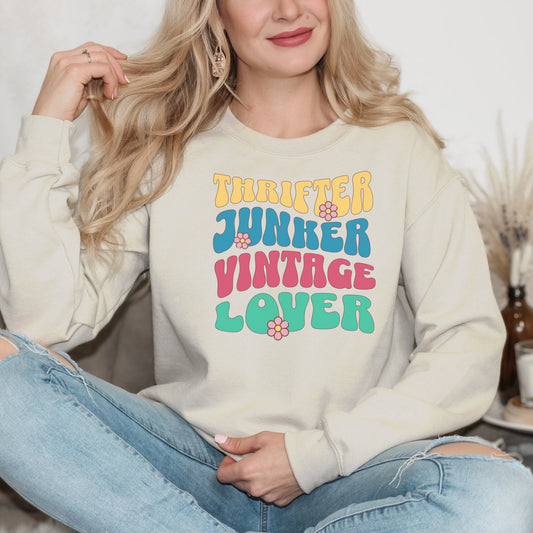 Thrift Lover Crewneck Sweatshirt